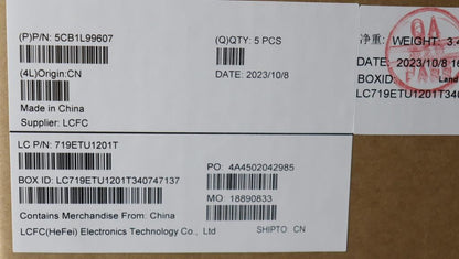 Lenovo IdeaPad 3 15IAH8 Palmrest Cover Touchpad Keyboard US Euro 5CB1L99607