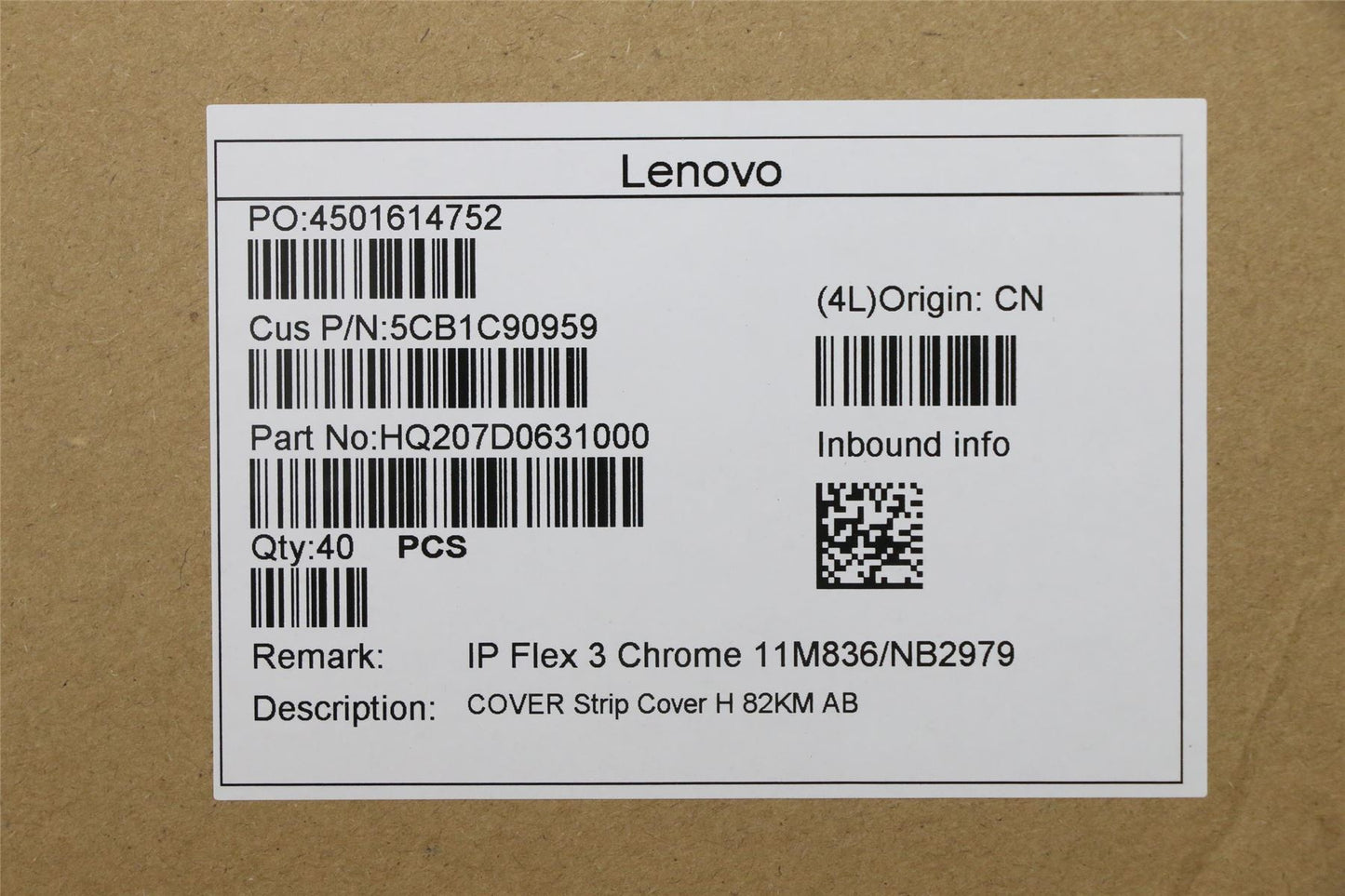 Lenovo Strip Cover H 82KM AB 5CB1C90959