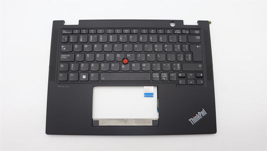 Lenovo Yoga X13 Gen 4 Palmrest Cover Keyboard French Canadian Black 5M11L64222