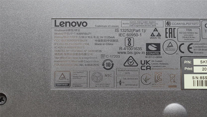 Lenovo WL KM Calliope BK DEN 5KM0U87643