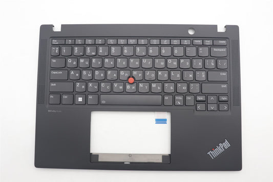 Lenovo ThinkPad X13 Gen 4 Keyboard Palmrest Top Cover Ukrainian Black 5M11H94580