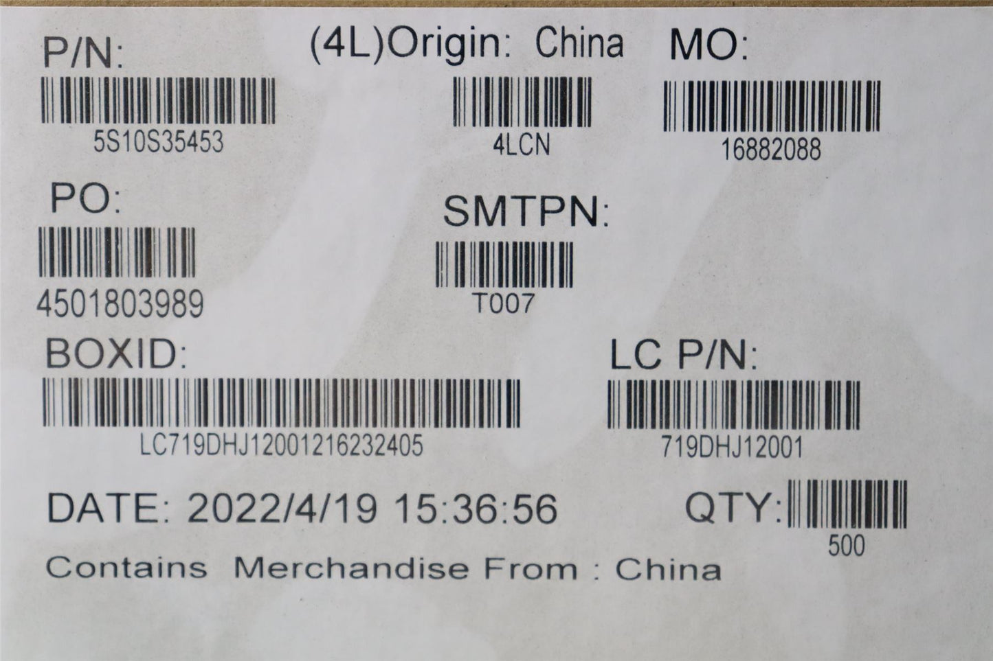 Lenovo SCREW Screw L 21EK M2.5D2.2 K7.0D0.5TNI 5S10S35453