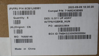 Lenovo LOQ 16IRH8 LOQ 16APH8 Palmrest Cover Touchpad Keyboard 5CB1L55991
