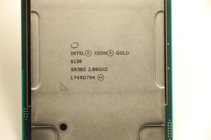 Lenovo Xeon GOLD 6138 2.0G 20C 125W 01AG166