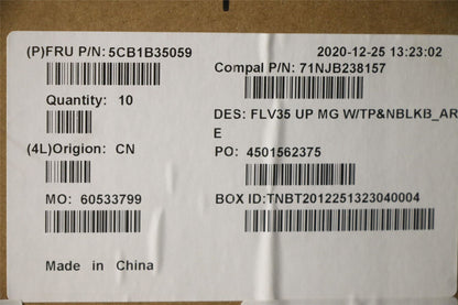 Lenovo ThinkBook 15 G2 ITL Palmrest Touchpad Cover Keyboard Arabic 5CB1B35059