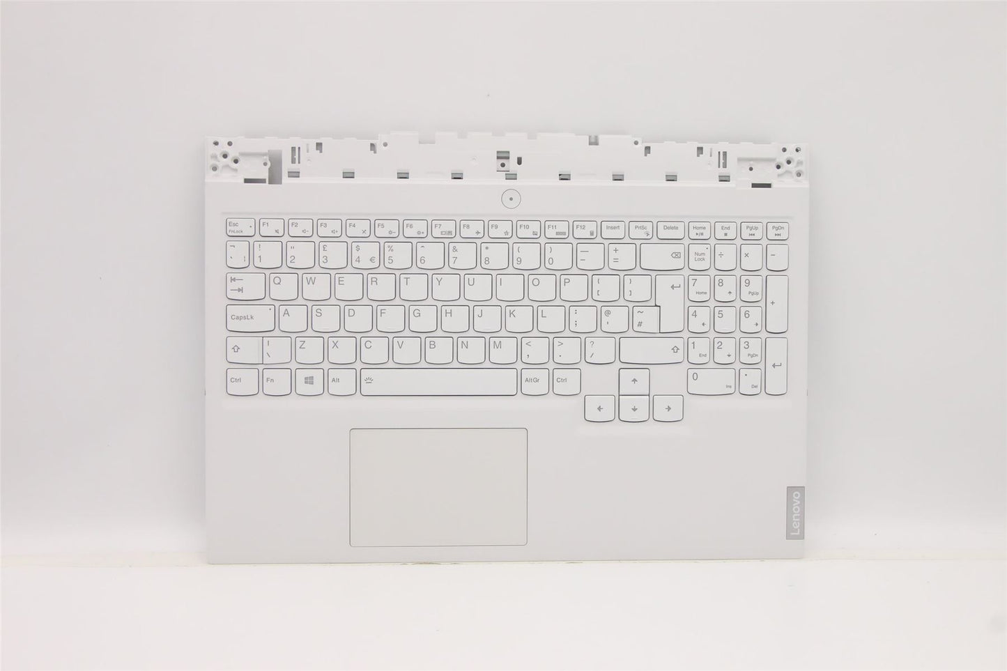 Lenovo 5 15ACH6 Palmrest Cover Touchpad Keyboard UK White 5CB1C93099