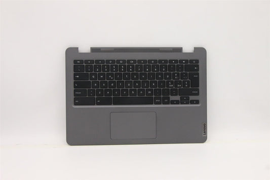 Lenovo IdeaPad 7 13ACN05 Keyboard Palmrest Top Cover US Europe Silver 5CB1C14984