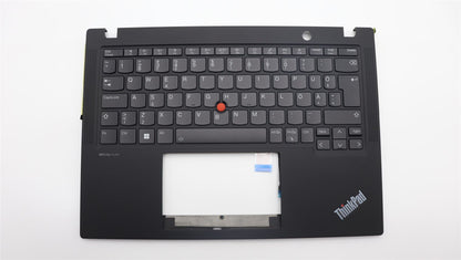 Lenovo ThinkPad X13 Gen 4 Keyboard Palmrest Top Cover Estonian Black 5M11H94382