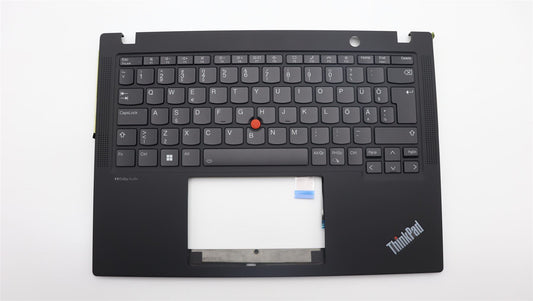 Lenovo ThinkPad X13 Gen 4 Keyboard Palmrest Top Cover Estonian Black 5M11H94382