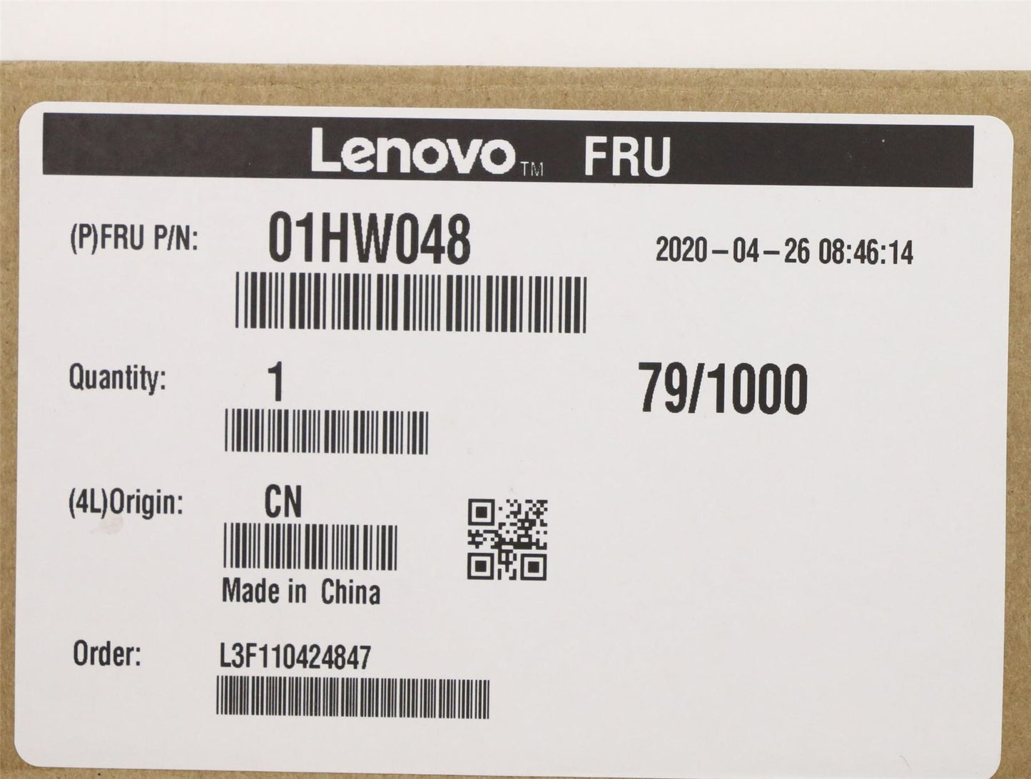 Lenovo ThinkPad T480s P52 Webcam Caméra Web Caméra Caméra 01HW048