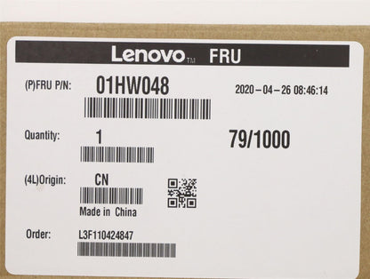 Lenovo ThinkPad T480s P52 Webcam Caméra Web Caméra Caméra 01HW048