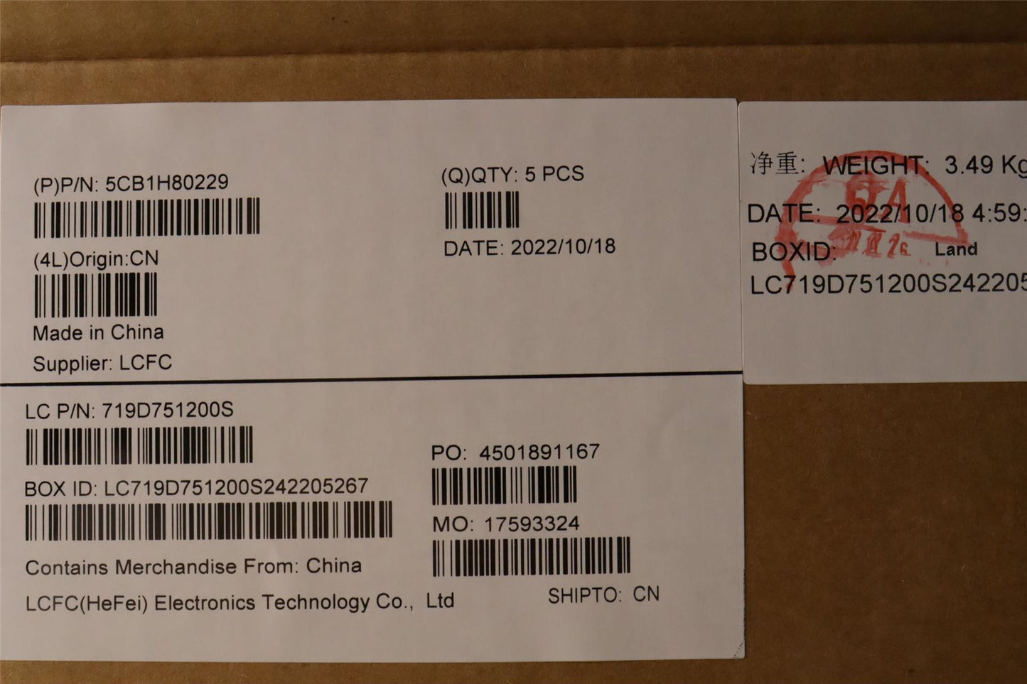 Lenovo V15 G3 IAP V15 G3 ABA Palmrest Cover Touchpad Keyboard Black 5CB1H80229