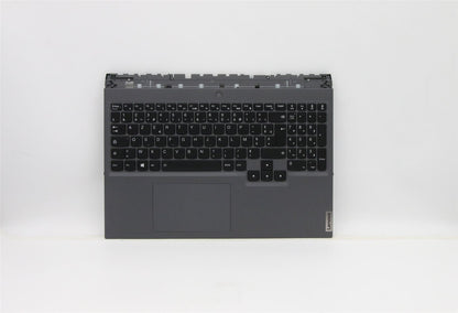 Lenovo Legion 5 Pro-16ACH6H Keyboard Palmrest Top Cover French Black 5CB1C14953