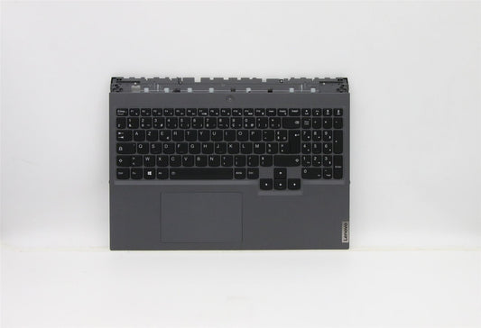 Lenovo Legion 5 Pro-16ACH6H Keyboard Palmrest Top Cover French Black 5CB1C14953