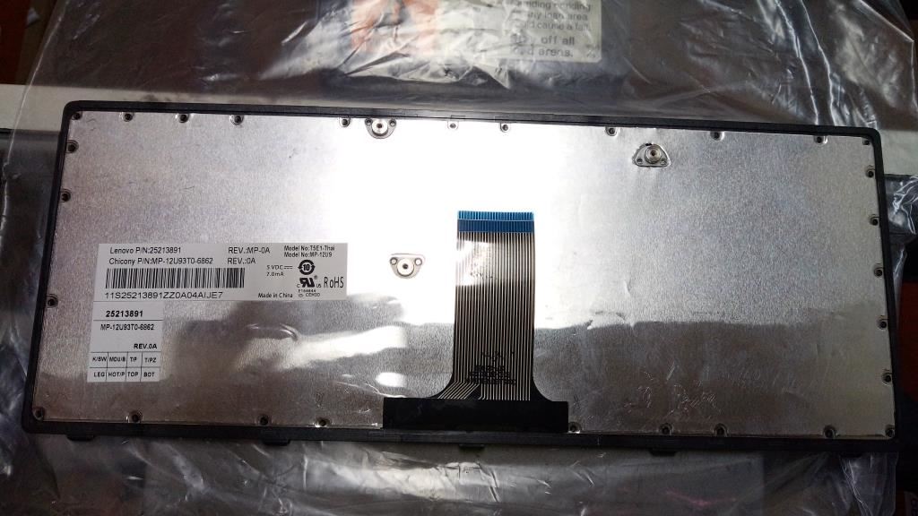Lenovo T5E1-CCY-THA-BlackKeyGreyF-KBD Thai Keyboard 25213891
