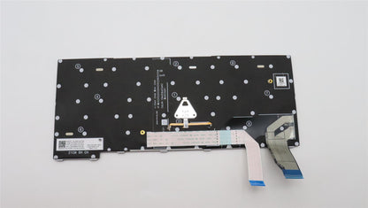 Lenovo ThinkPad X13 Gen 2 Keyboard Norwegian Grey Backlit 5N21A21974