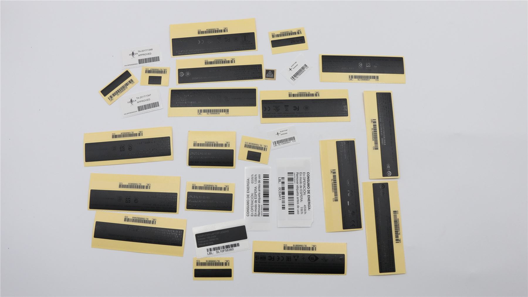 Fru Label Lenovo 02DC274 Leia FRU label kits – Genius Parts