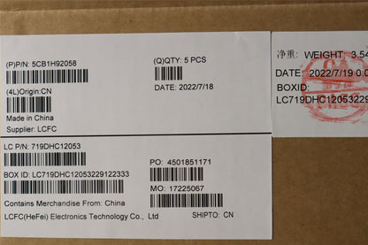 Lenovo IdeaPad 1 15IAU7 Palmrest Touchpad Cover Keyboard German Blue 5CB1H92058