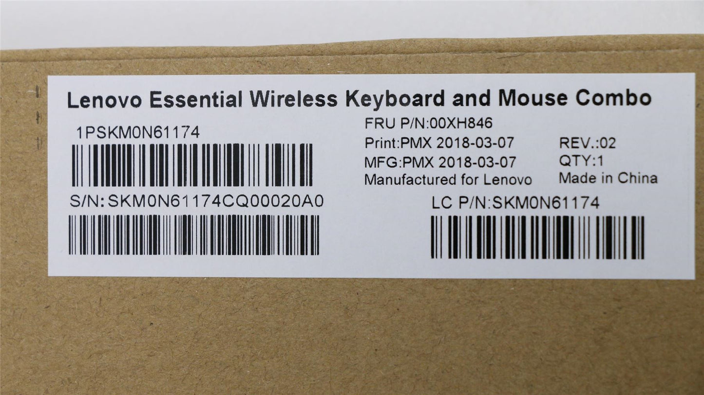 Lenovo Primax RFBU71 2.4G SVG US 00XH846
