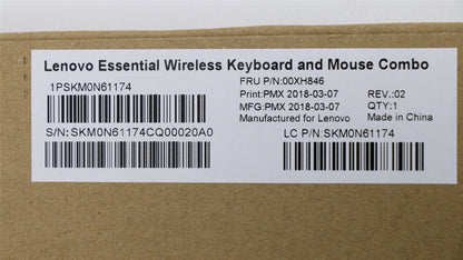 Lenovo Primax RFBU71 2.4G SVG US 00XH846