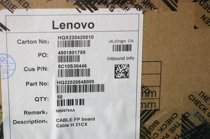 Lenovo FP board Cable H 21CX 5C10S30446