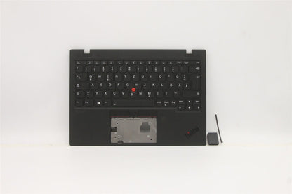 Lenovo Nano X1 1 Keyboard Palmrest Top Cover German Black Backlit 5M11B38322