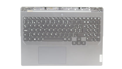 Lenovo Legion 5 16IRX8 Palmrest Cover Touchpad Keyboard Belgian 5CB1L30886