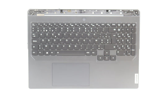 Lenovo Legion 5 16IRX8 Palmrest Cover Touchpad Keyboard Belgian 5CB1L30886