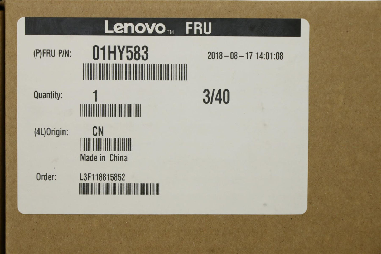 Lenovo ThinkPad X270 Bezel front trim frame Cover Black 01HY583