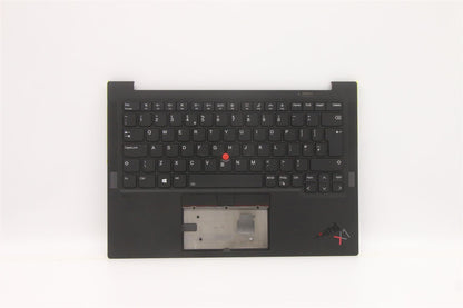 Lenovo Carbon X1 9th Keyboard Palmrest Top Cover UK Euro Black 5M11C53262