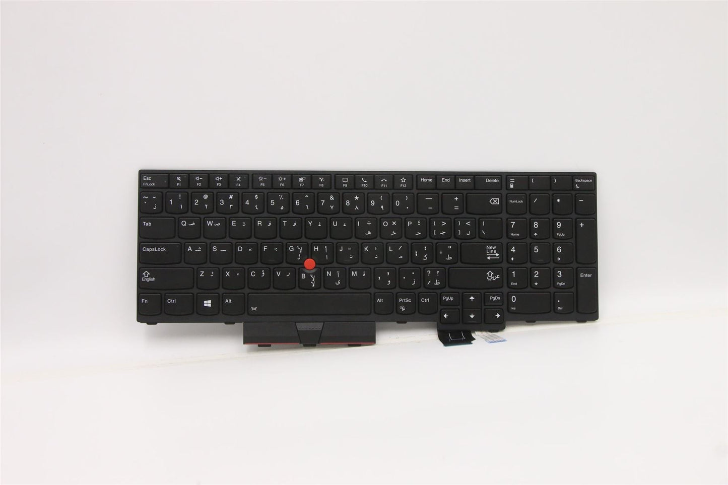 Lenovo ThinkPad T15g Gen 2 P15 Gen 2 s Keyboard Arabic Black Backlit 5N21B44370