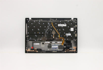 Lenovo ThinkPad X1 8th Gen Keyboard Palmrest Top Cover Greek 5M10Z27533