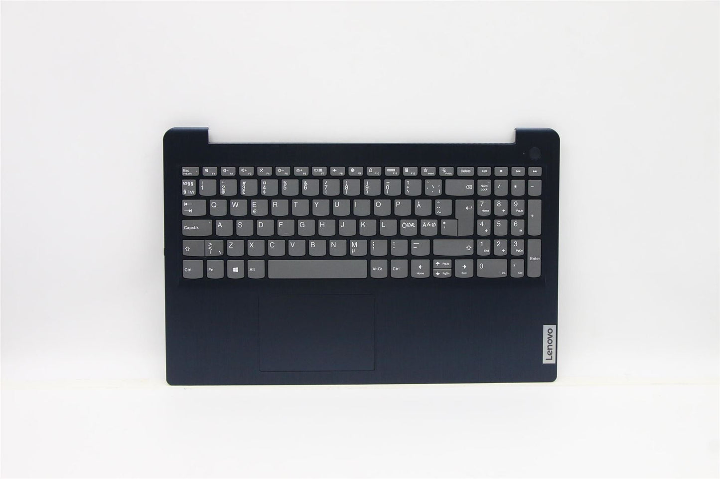 Lenovo IdeaPad 3-15ITL6 Palmrest Cover Touchpad Keyboard Nordic Blue 5CB1B69113