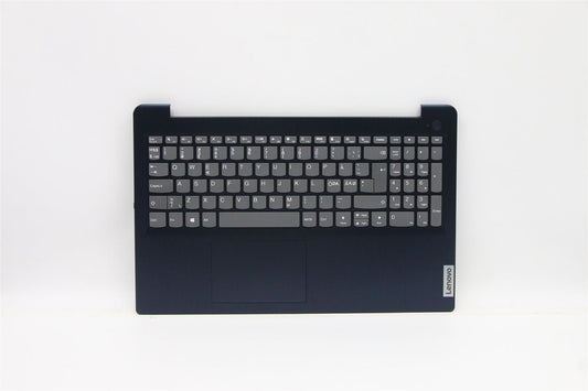 Lenovo IdeaPad 3-15ITL6 Palmrest Cover Touchpad Keyboard Nordic Blue 5CB1B69113