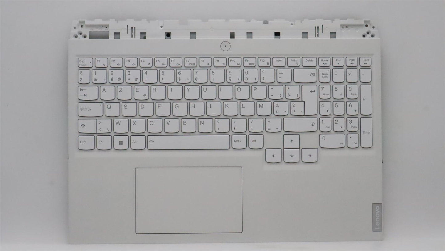 Lenovo 5 16IAH7H Palmrest Cover Touchpad Keyboard Belgian Storm Grey 5CB1F38552