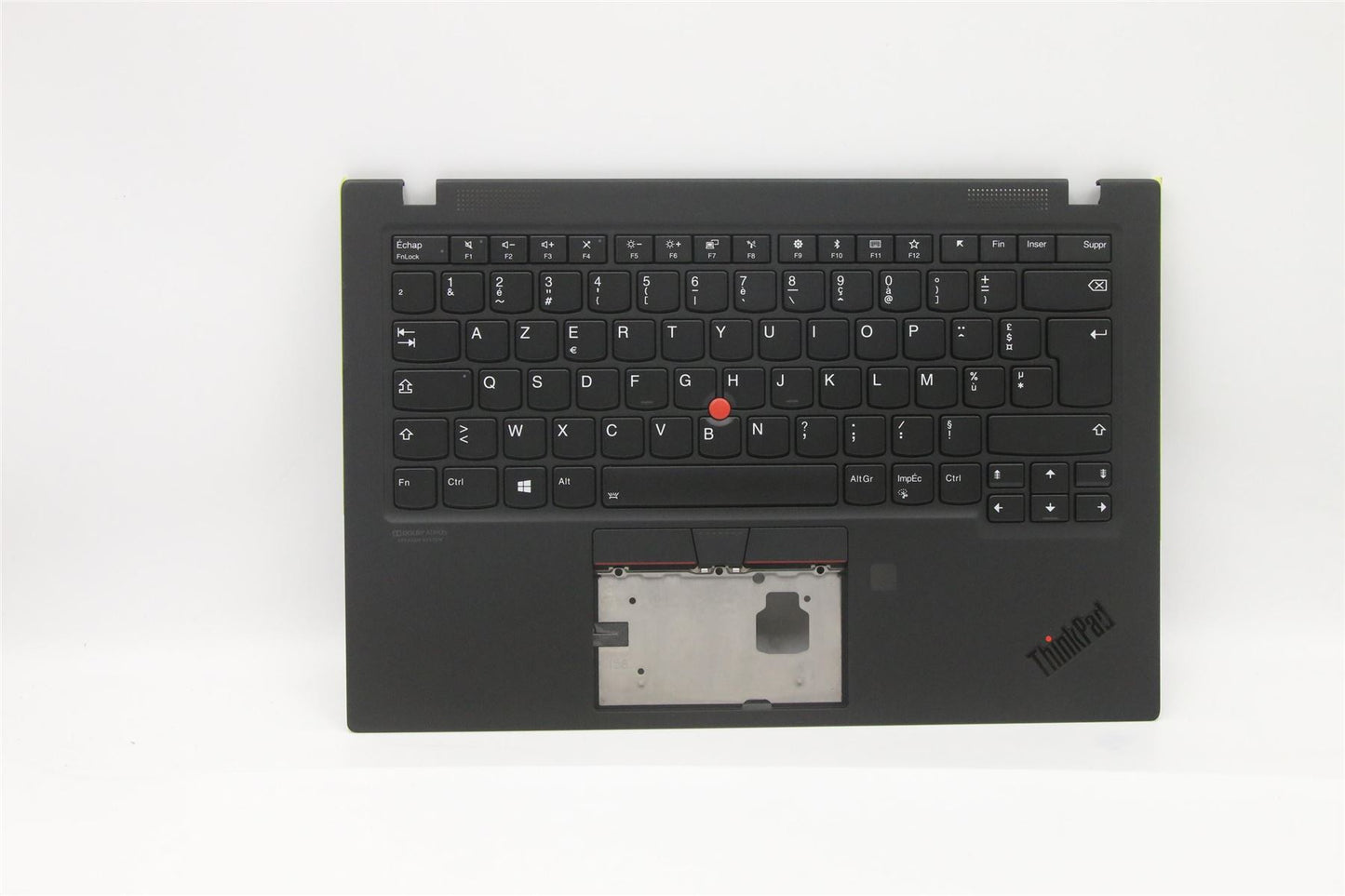 Lenovo Carbon X1 7th Keyboard Palmrest Top Cover French Black Backlit 5M10W85885