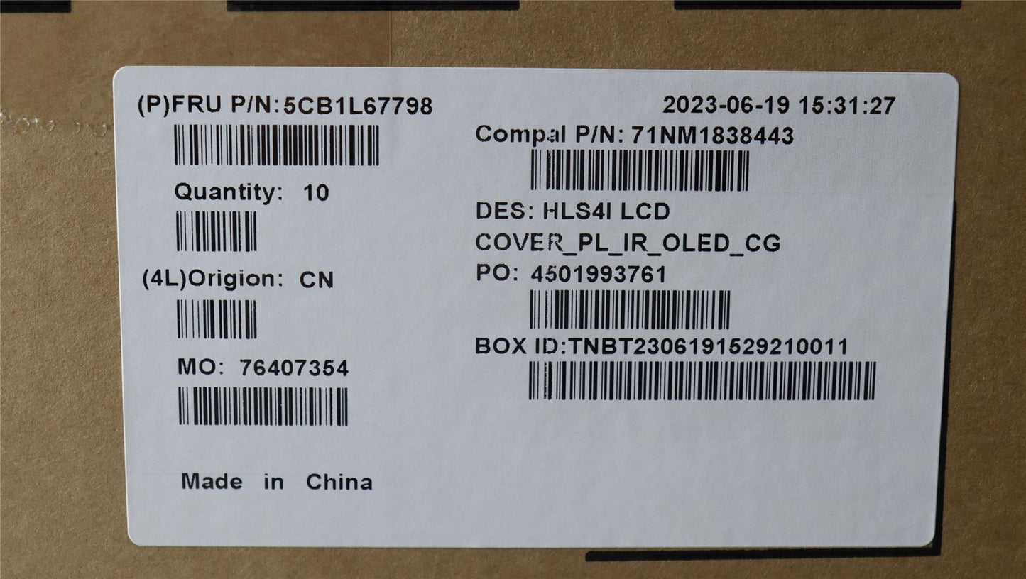 Lenovo IdeaPad 5 14IRL8 5 14ABR8 5 14IAH8 LCD Cover Rear Back Housing 5CB1L67798