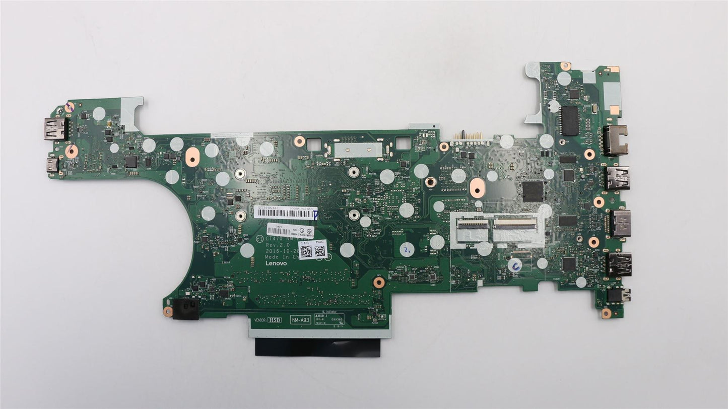 Lenovo ThinkPad T470 Motherboard Mainboard 01HW535