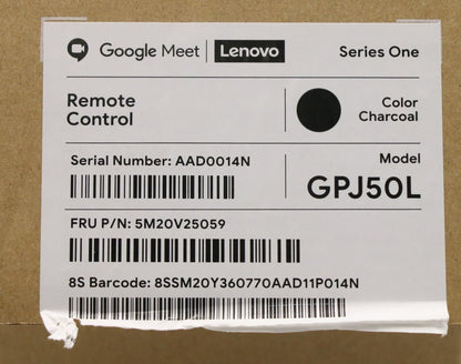 Lenovo Google Meet Series One Room Kits USB Wired Mouse Black 5M20V25059