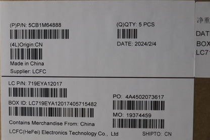Lenovo Upper Case ASM_ENG L 83DERGB 5CB1M64888