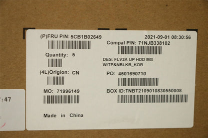 Lenovo Upper Case ASM_KOR C 20VF HDMGNBL 5CB1B02649