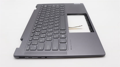 Lenovo Yoga 7 14IRL8 Keyboard Palmrest Top Cover Russian Storm Grey 5CB1L40830