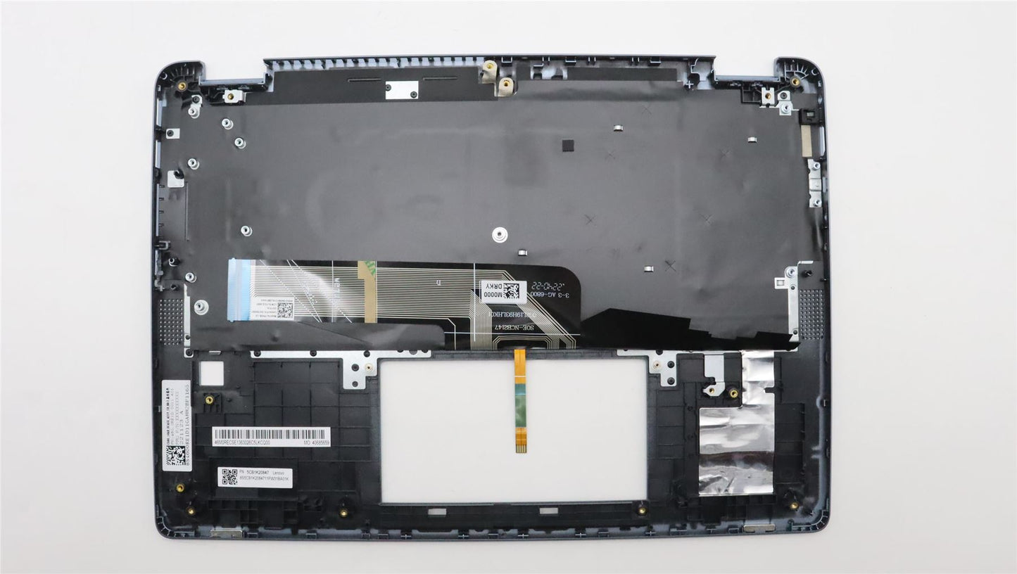 Lenovo IdeaPad 5 14ABR8 Keyboard Palmrest Top Cover US Grey Backlit 5CB1K20847