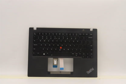 Lenovo ThinkPad T14s Gen 3 Keyboard Palmrest Top Cover US Euro Black 5M11H27662
