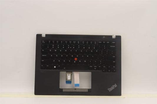 Lenovo ThinkPad T14s Gen 3 Keyboard Palmrest Top Cover US Euro Black 5M11H27662