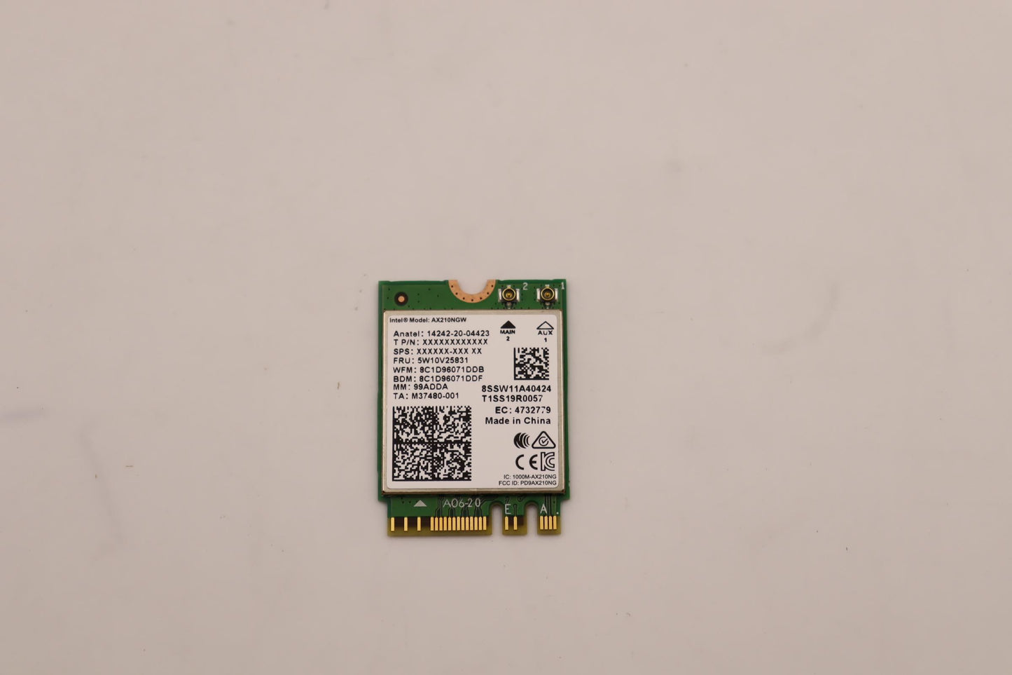 Lenovo WIRELESS Wireless,CMB,INT,TyP2 NV W Board 5W10V25831