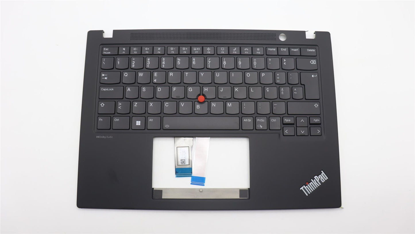 Lenovo ThinkPad T14s Gen 4 Keyboard Palmrest Top Cover Portuguese 5M11L92900