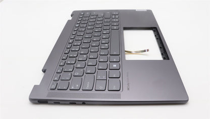 Lenovo Yoga 7 14IRL8 Keyboard Palmrest Top Cover Slovenian Storm Grey 5CB1L40831