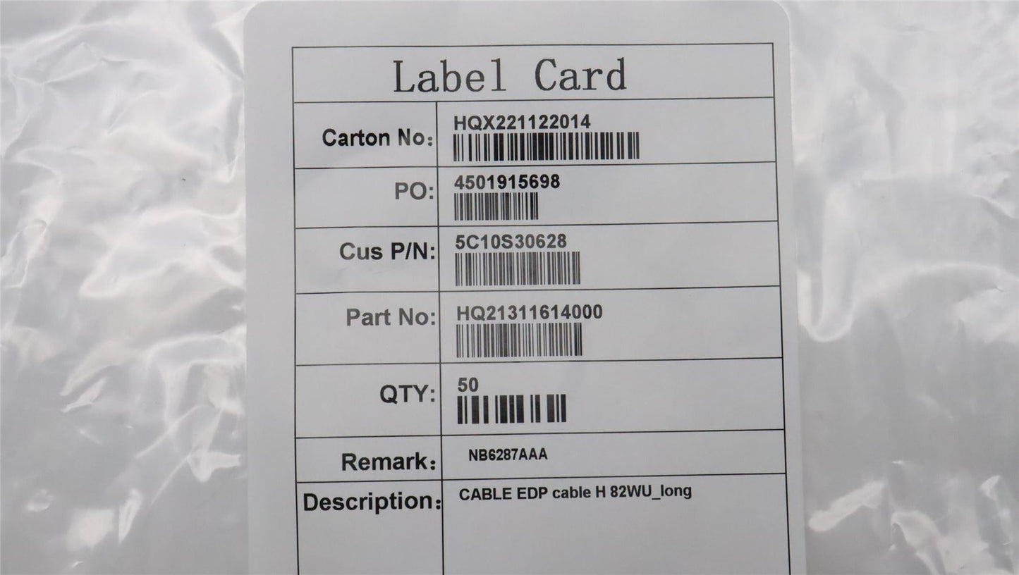 Lenovo Yoga 6 14IAP8 6 14IRP8 6 14APU8 Cable Lcd Screen Display LED 5C10S30628