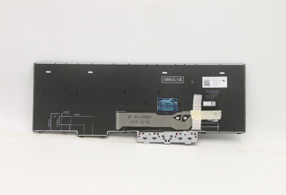Lenovo ThinkPad L15 2 Keyboard Canadian French Black 5N20W68147